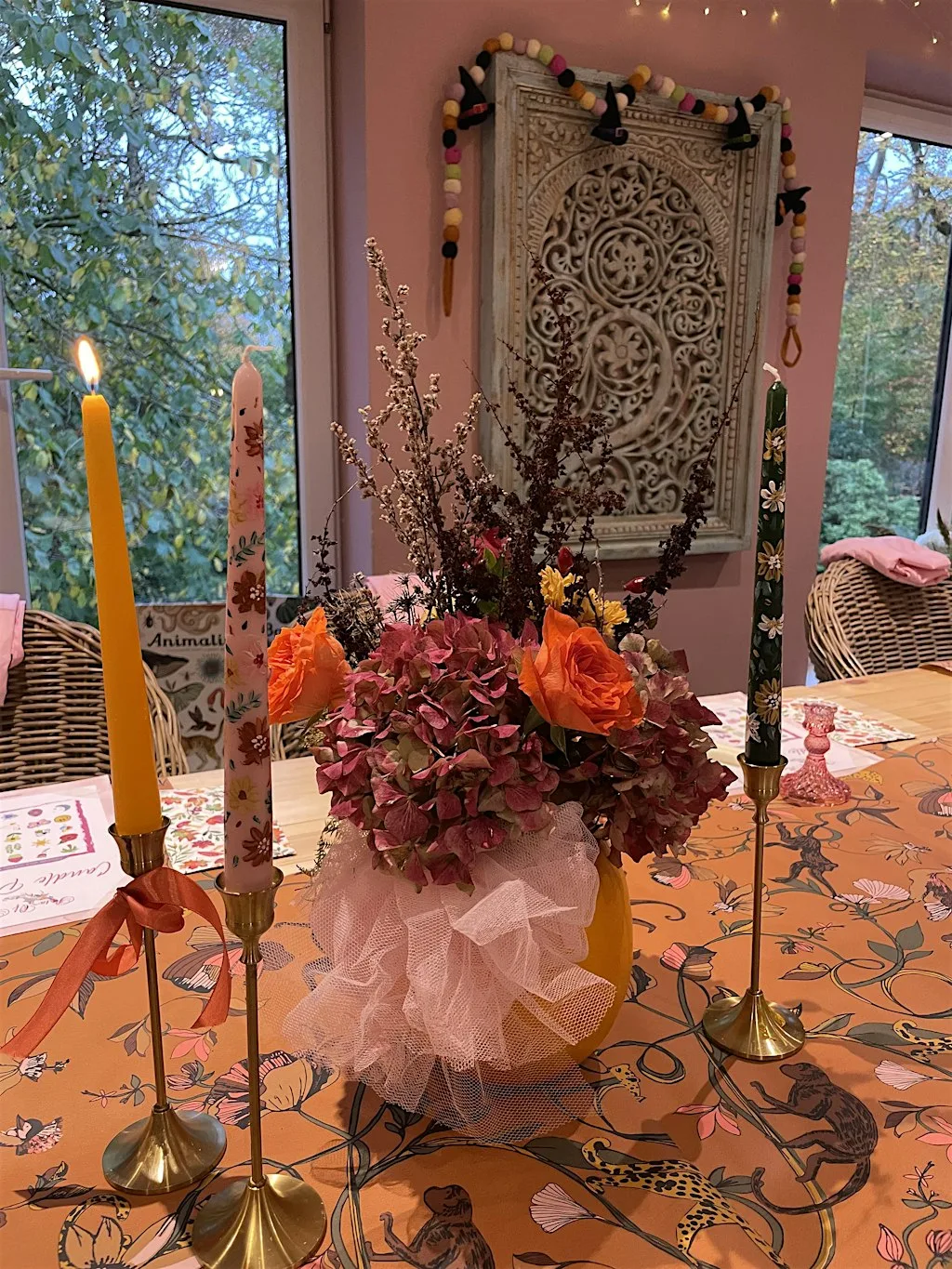 Autumn Candle Painting Evening at Baby E Coffee & Deli