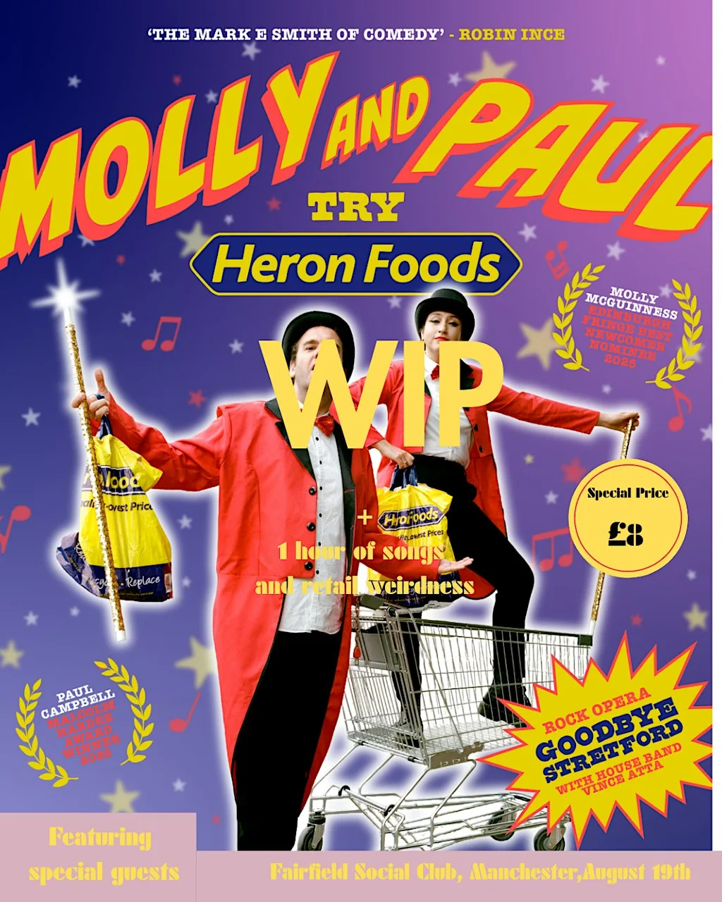 Molly and Paul Try Herons Foods- Edinburgh WIP at Fairfield Social Club