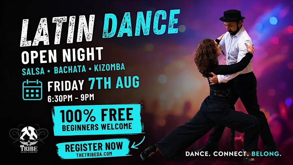 FREE Latin Dance Open Night in Cork! at The Tribe Dance Academy