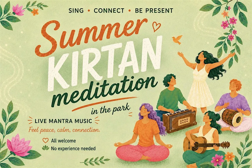 Summer Kirtan in the Park at Stoke park