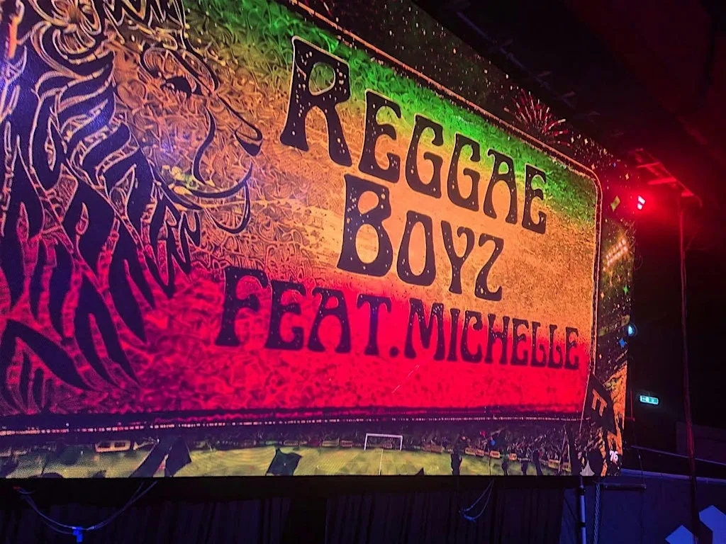 Reggae boys ft Michelle at Arran Way Social Club