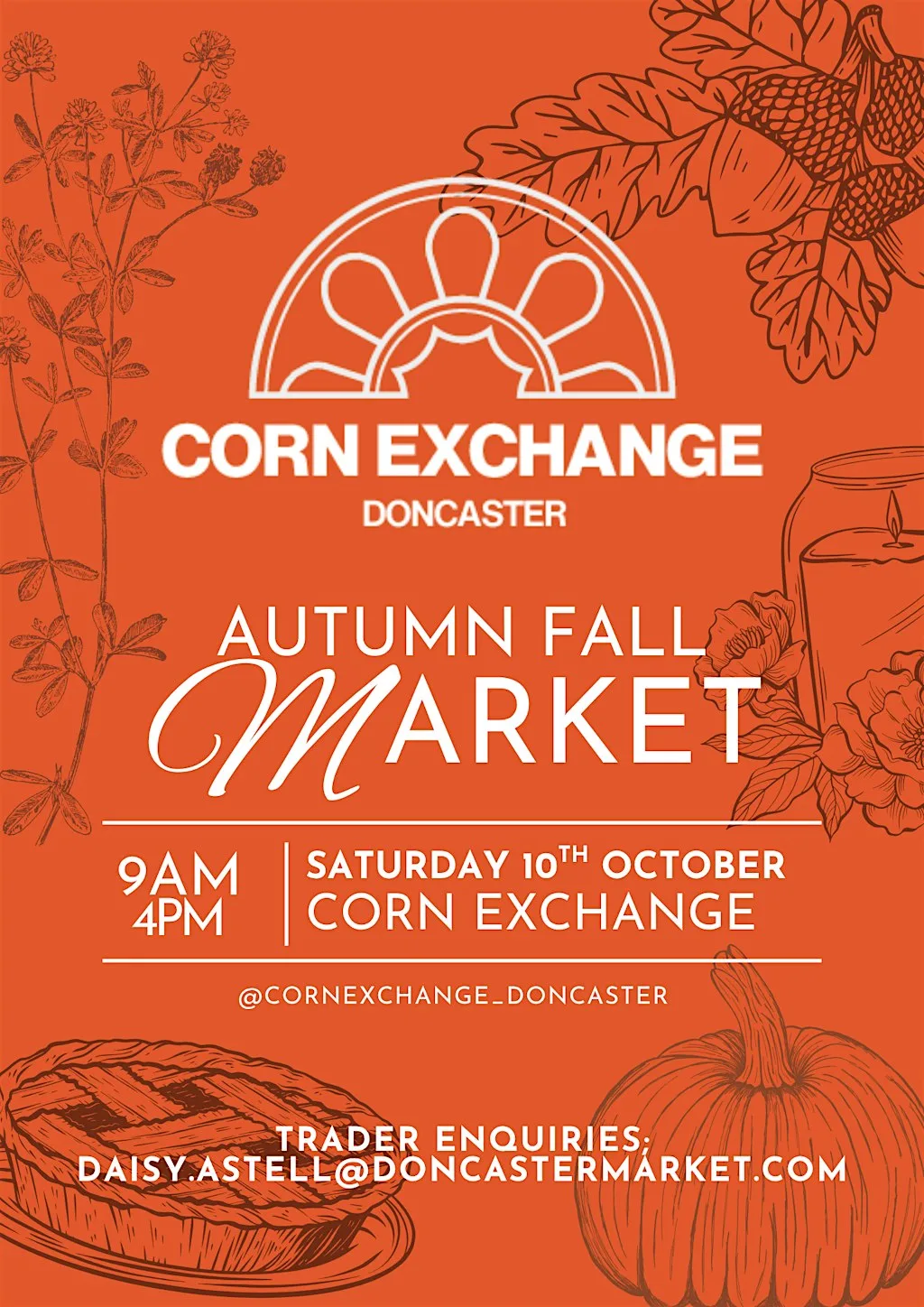 Autumn Market at Corn Exchange Doncaster