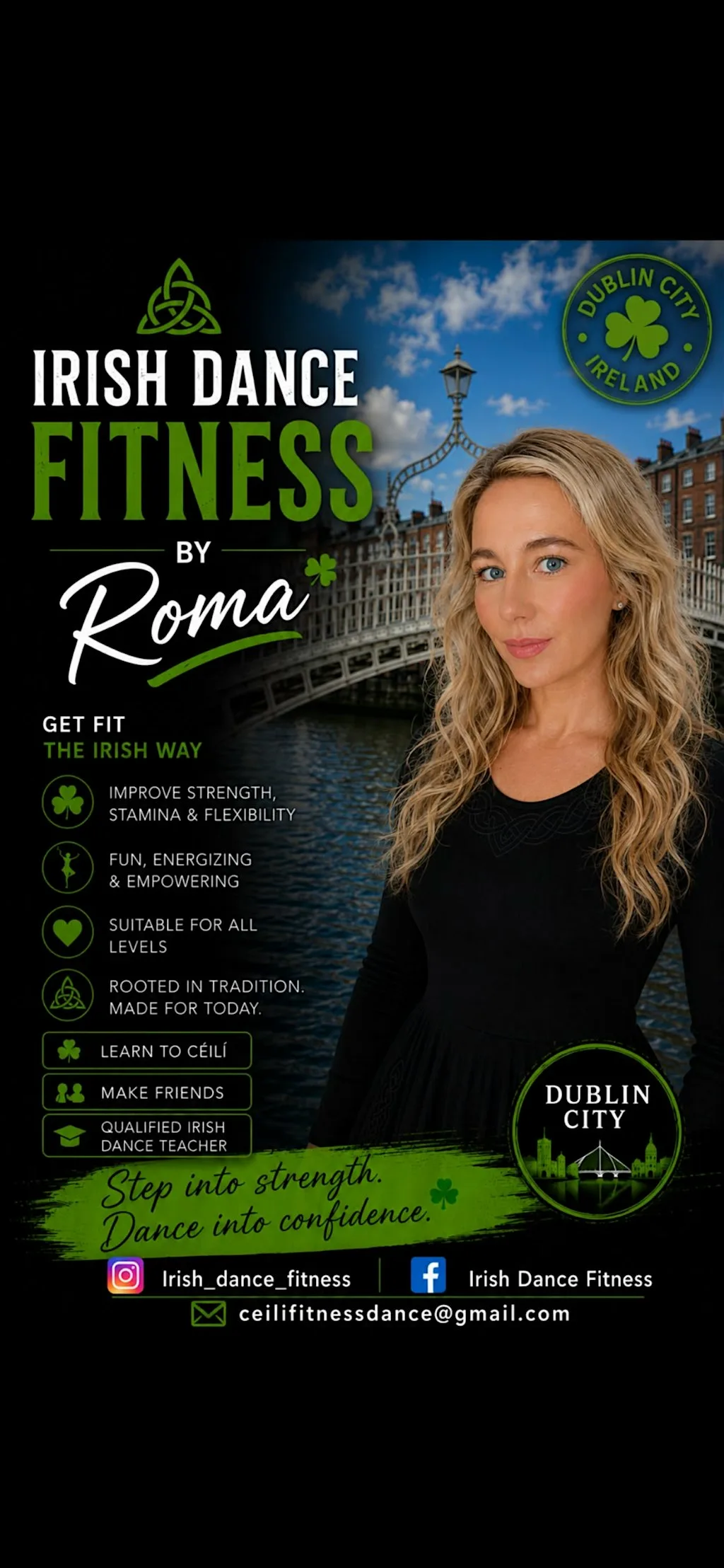 Irish Dance- Ceili and Solo Class all levels at InDance
