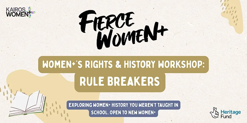 Women's Rights & History Workshop: Rule Breakers at Kairos Women+