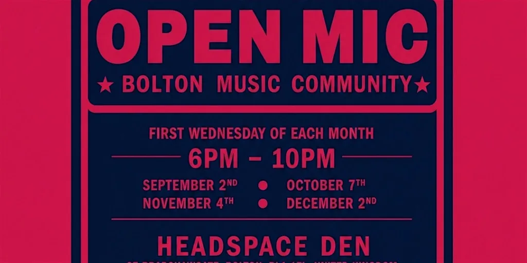 Open Mic PMAC at 27 Bradshawgate
