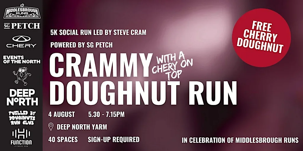 Crammy Doughnut Run Middlesbrough Edition