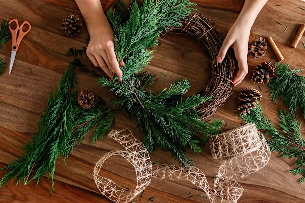 Wreath Making at The Grand Hotel Leicester by The Unlimited Collection