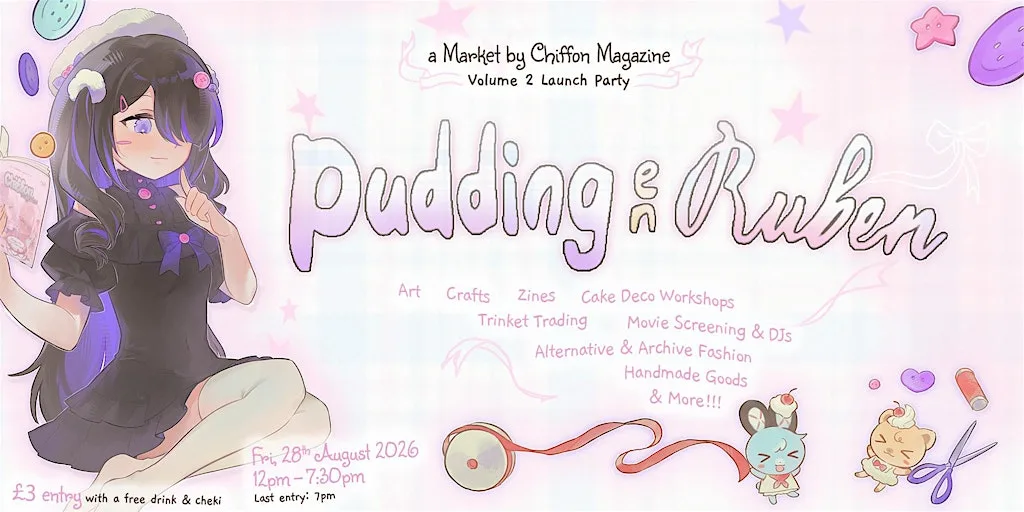 - Pudding en Ruben - Art, Fashion & Zine Market by Chiffon Magazine at St Francis at The Engine Room