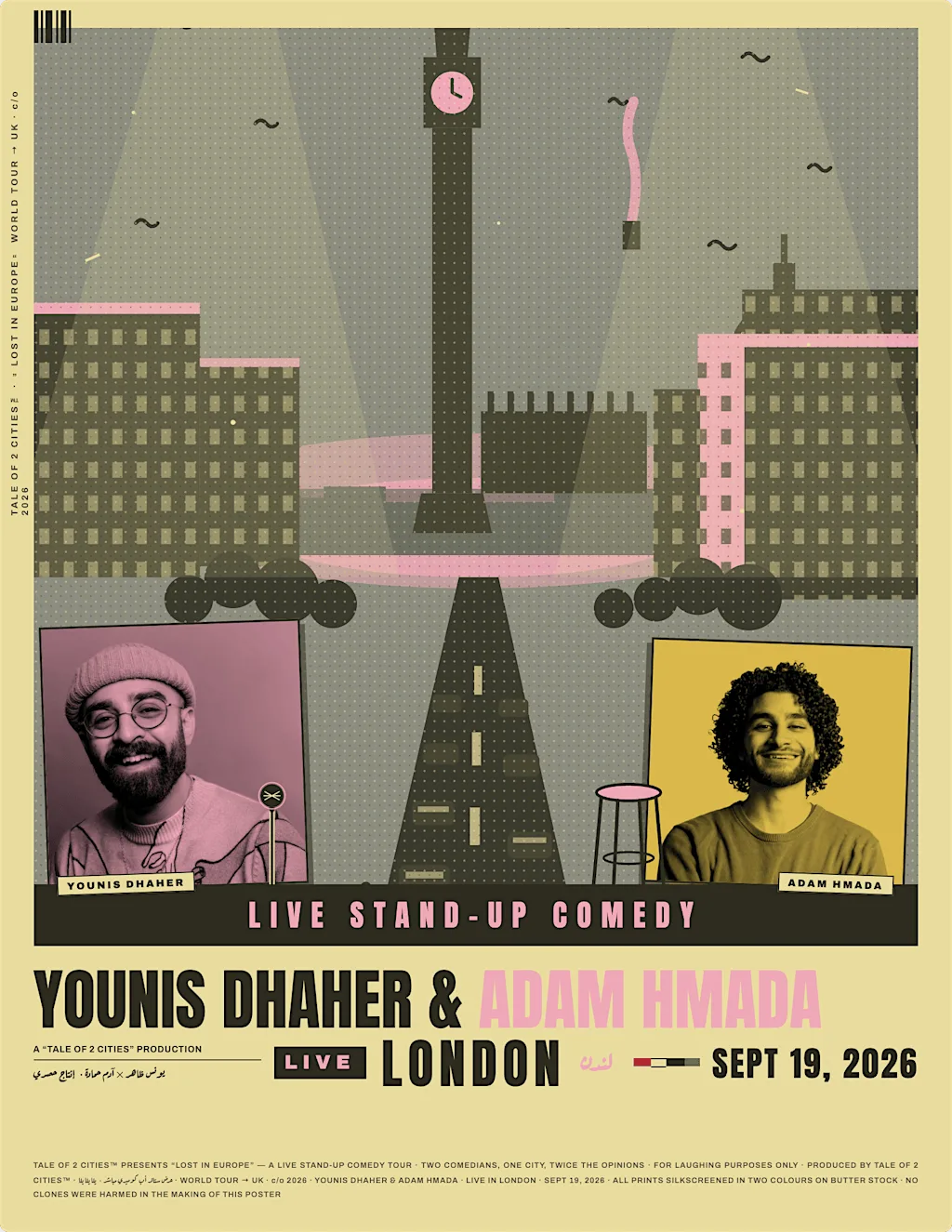 ADAM & YOUNIS COMEDY IN LONDON