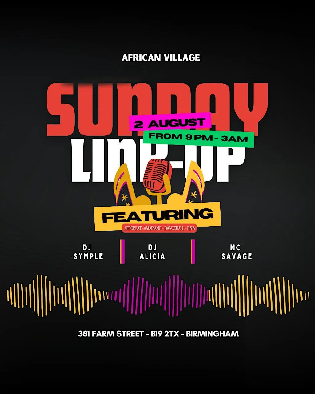 SUNDAY LINK-UP at 381 Farm St