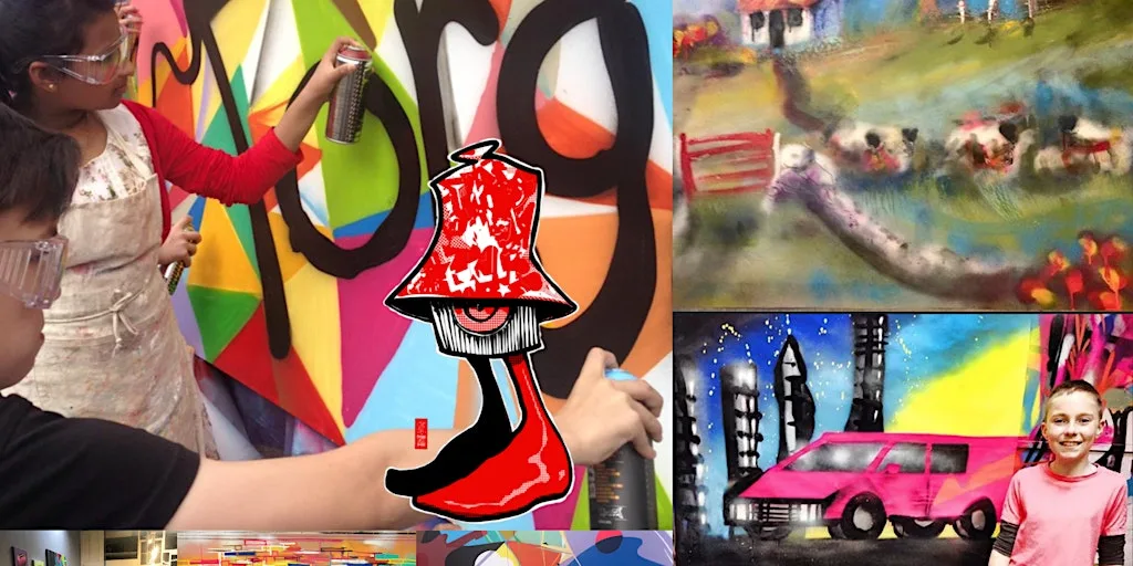 GRAFFITI ART CLASS. 11am-1pm SATURDAY 8TH AUGUST 2026