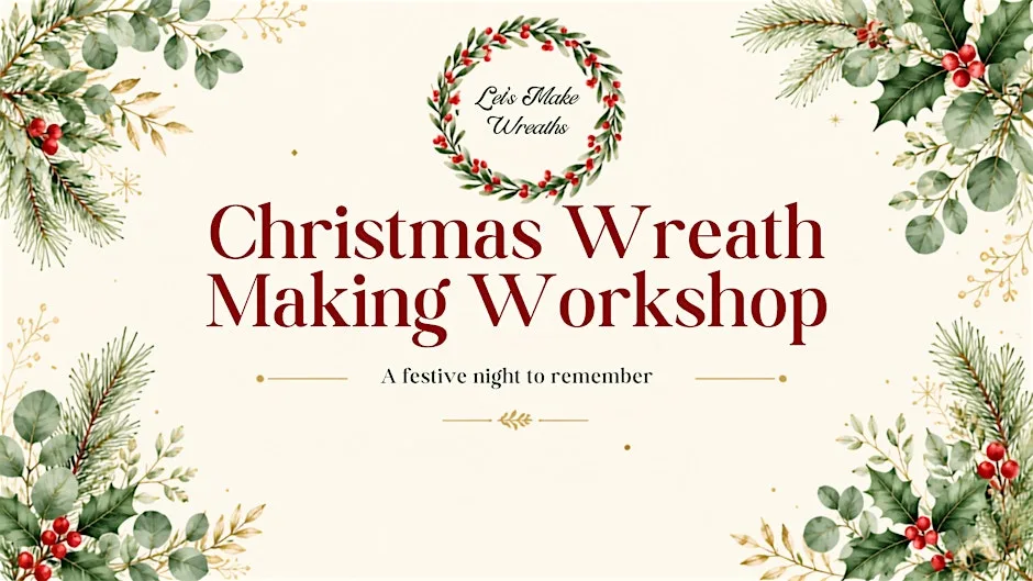 Christmas Wreath Making at The Halfway House, Chorley