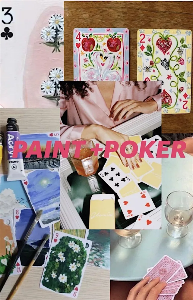 PAINT AND POKER NIGHT at nuvo