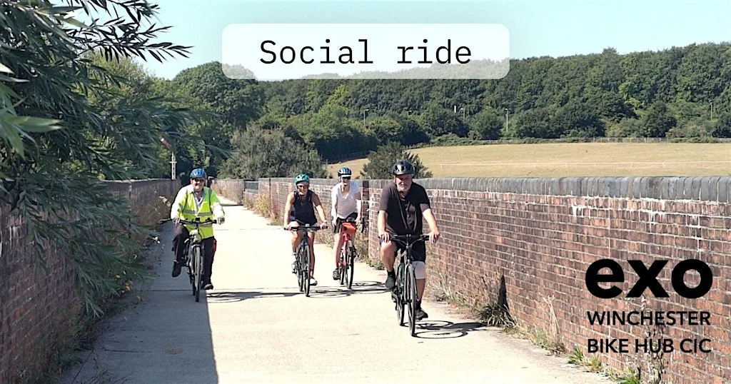 Wheels for Wellness: Free bike rides in Winchester (September) at Exo - Winchester Bike Hub