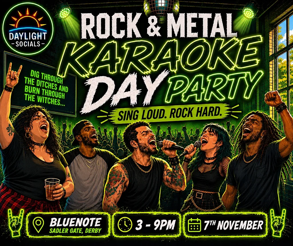 Rock & Metal Karaoke Day Party at The BlueNote