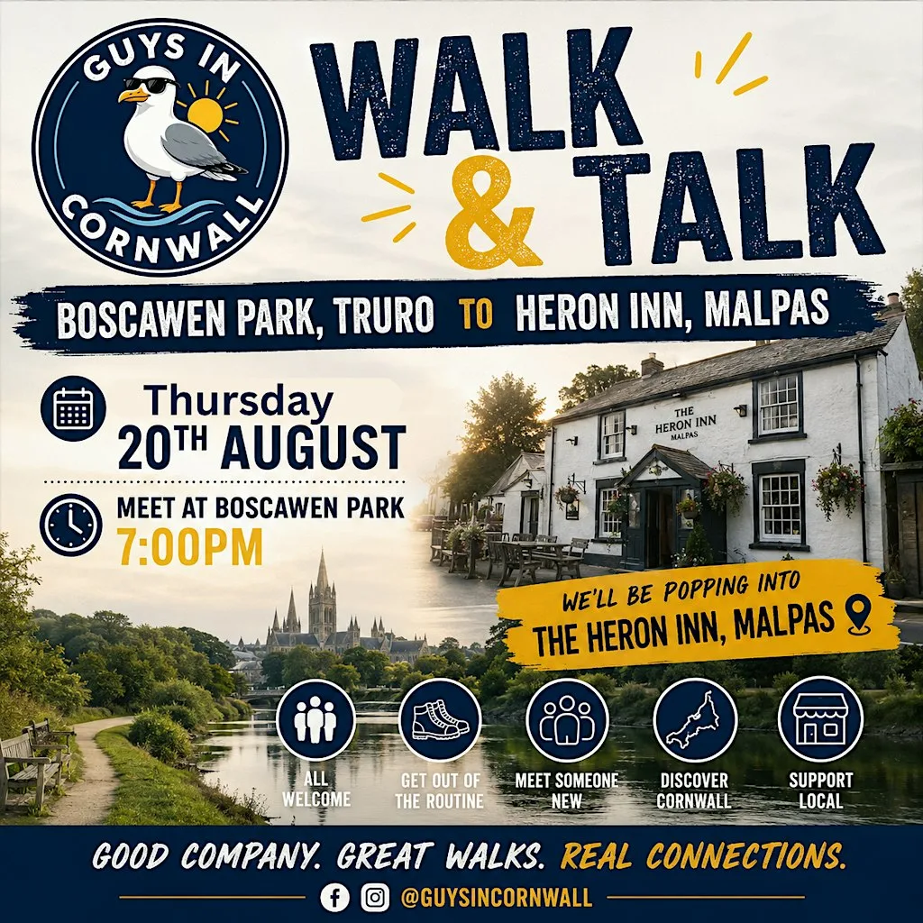 Walk and Talk #4 - Truro / Malpas (Heron Inn) at Boscawen Park