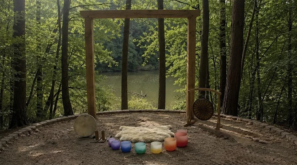 Yurtshire Lakeside Sound Bath ♡ Wild Swim & Sauna Experience