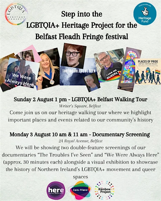 LGBTQIA+ Heritage Project Guided Walking Tour at Writer's Square