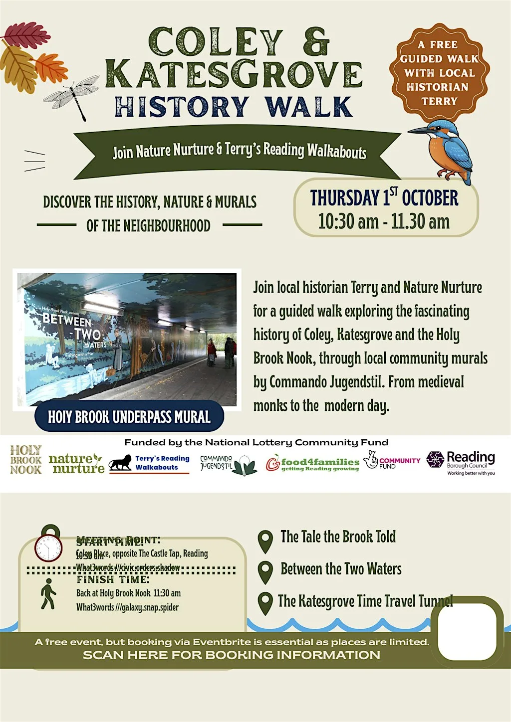 Coley & Katesgrove History Walk at Coley Place