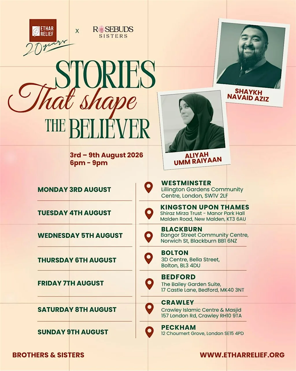 Community Roadshow CRAWLEY at Crawley Islamic Centre & Masjid