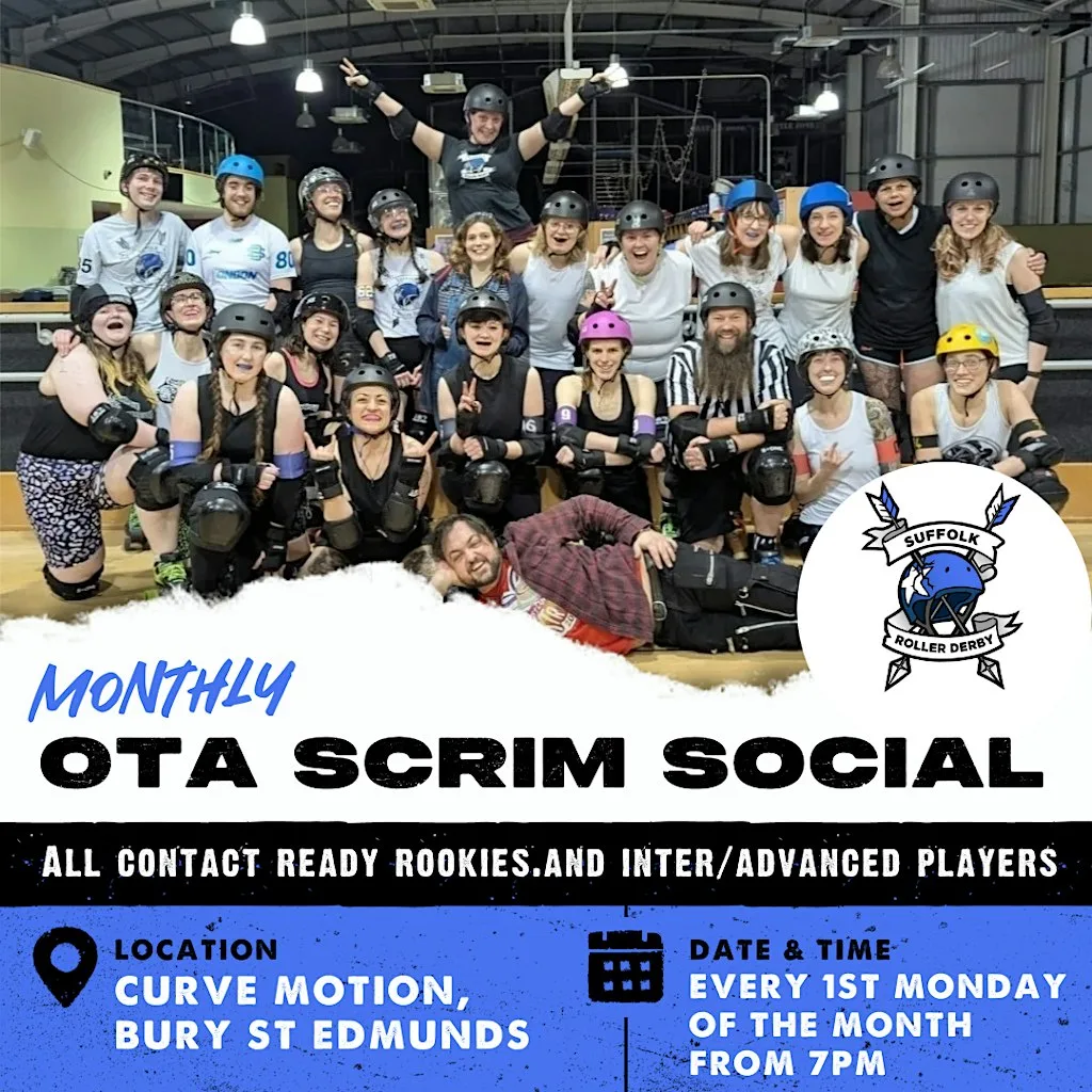September Monthly OTA Scrim Social at CurveMotion