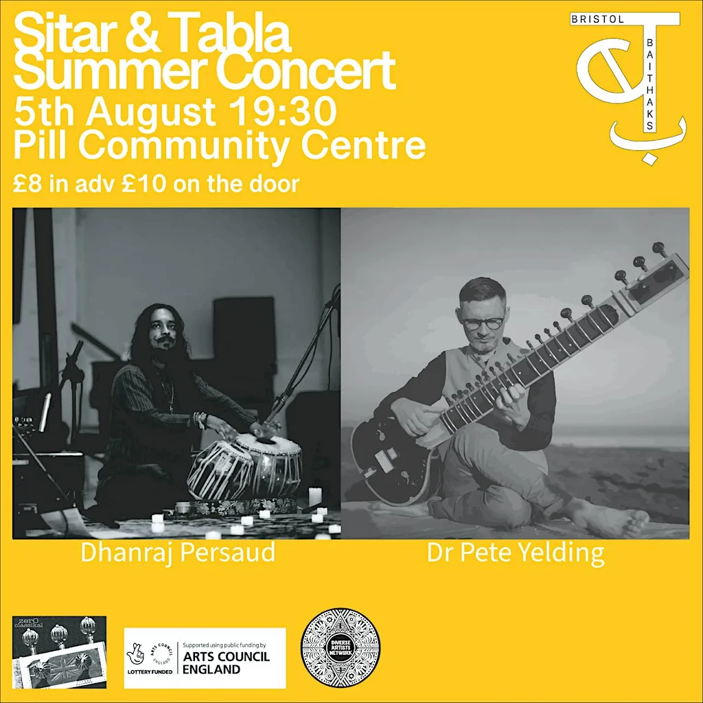 Bristol Baithaks: Sitar & Tabla Summer Concert