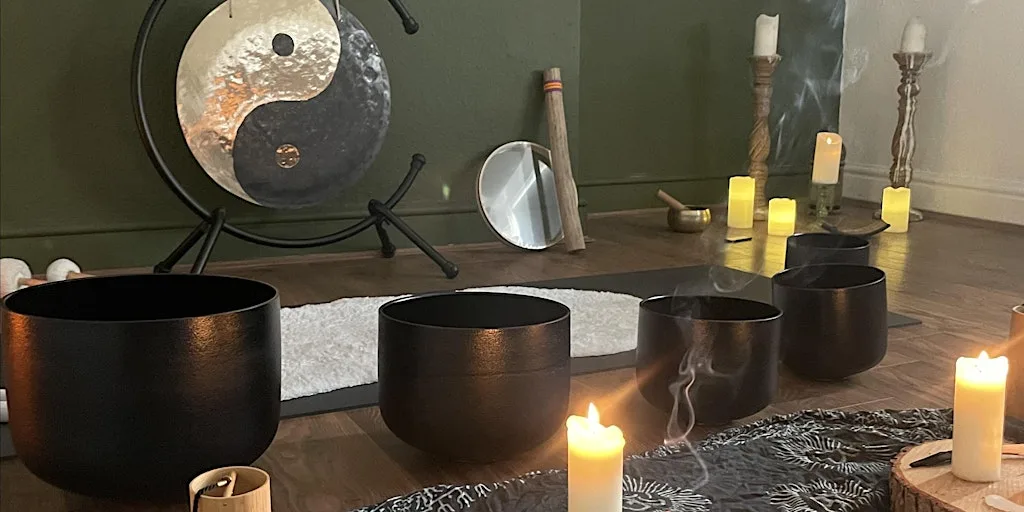 Crystal Bowl Sound Bath - PONTEFRACT at Santosha