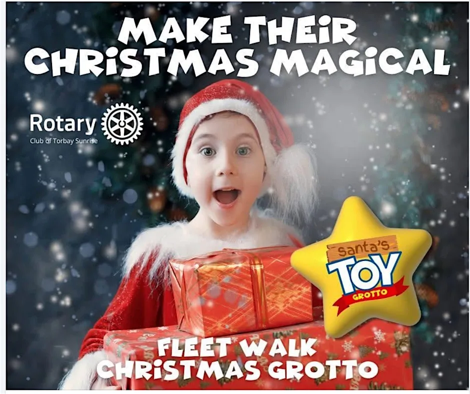 Santa's Grotto Fleet Walk Torquay at Fleet Walk