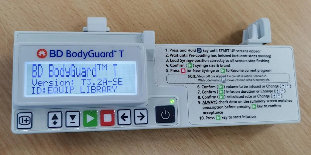 BD Bodyguard T Syringe Driver - AT/A - City Hospital