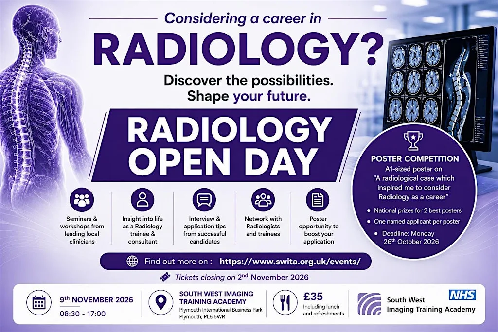 Radiology Open Day 2026 at South West Imaging Training Academy
