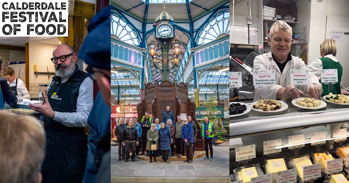 Calderdale Festival of Food: A Taste of Halifax Market Food Tour at Halifax Borough Market