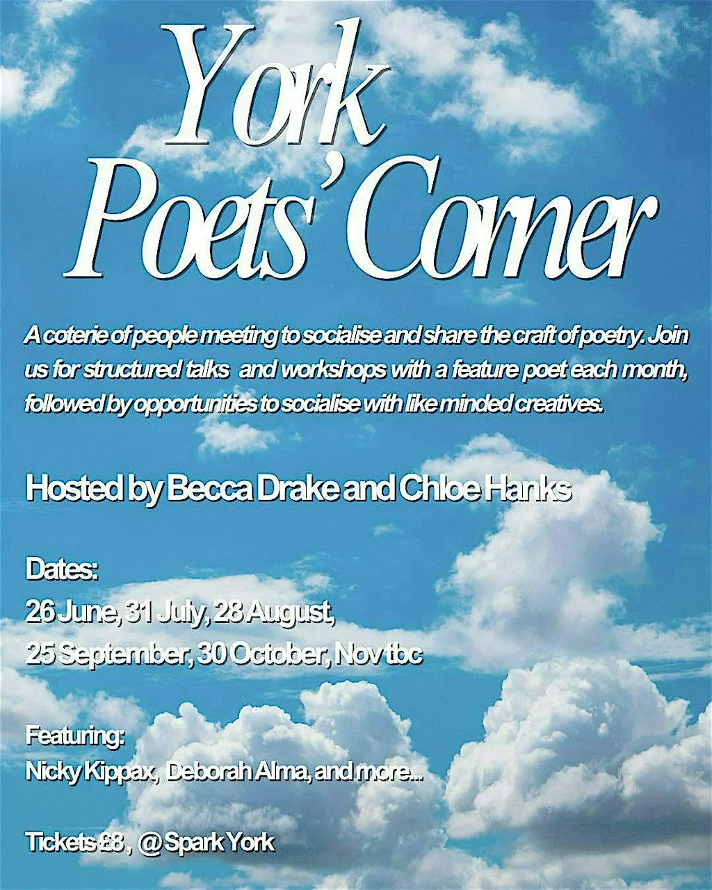 York Poets' Corner at SPARK York
