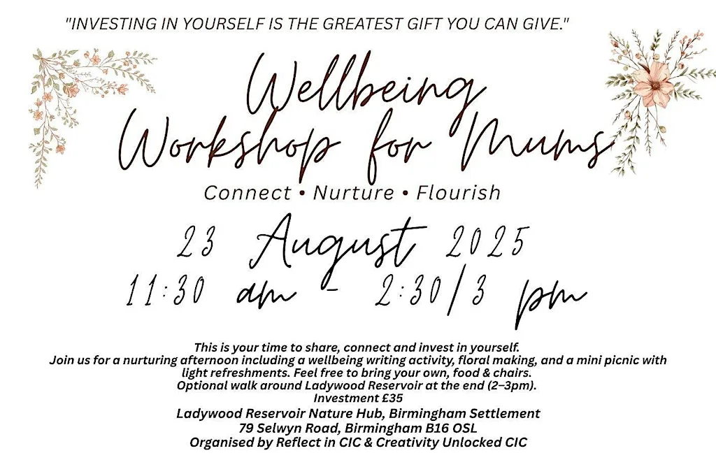 Mums wellbeing picnic
