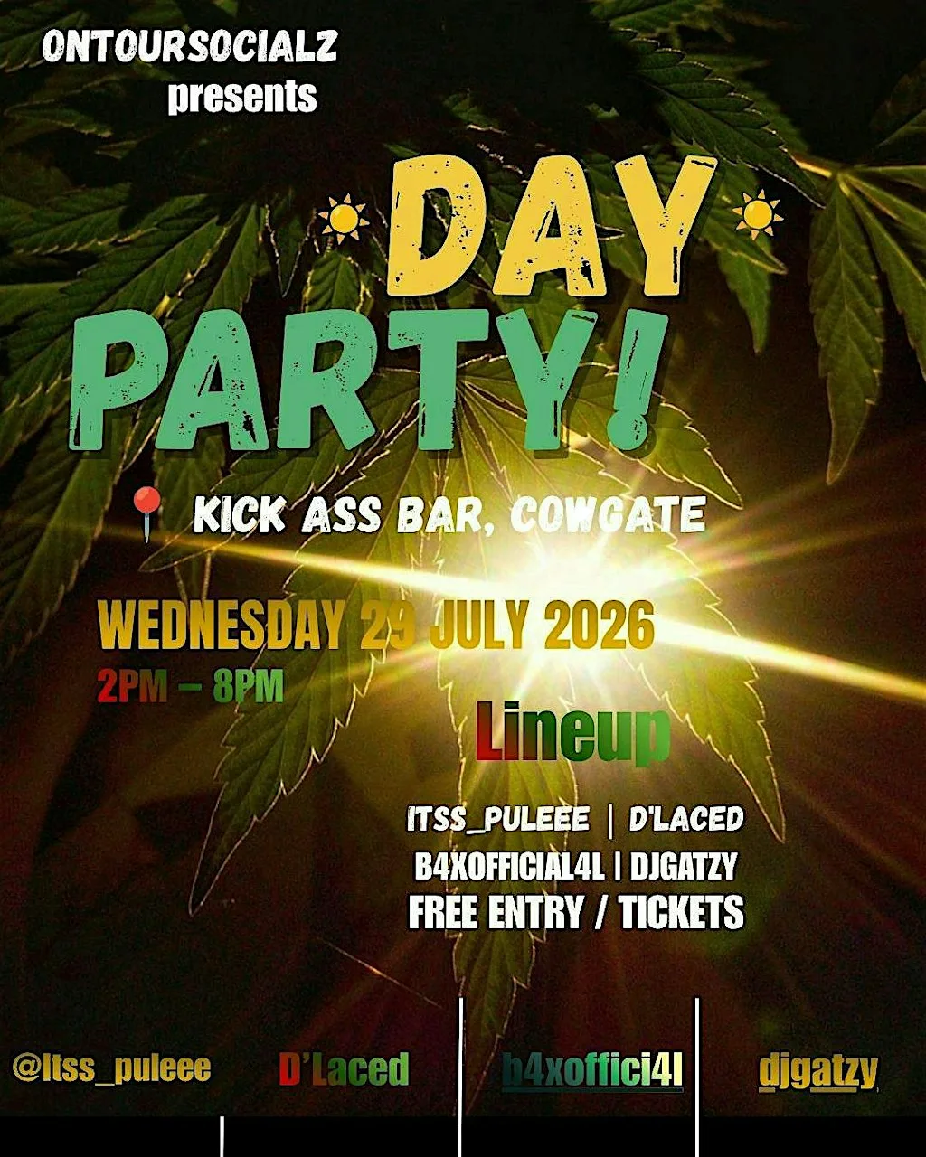 Kick Ass DAY PARTY