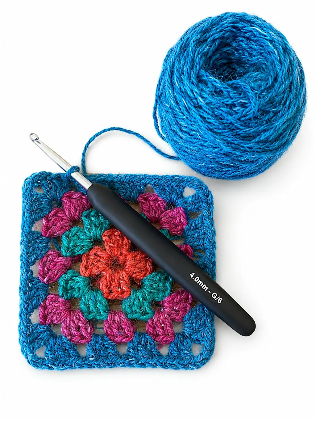 CROCHET A GRANNY SQUARE - beginners/intermediates class at York House Centre