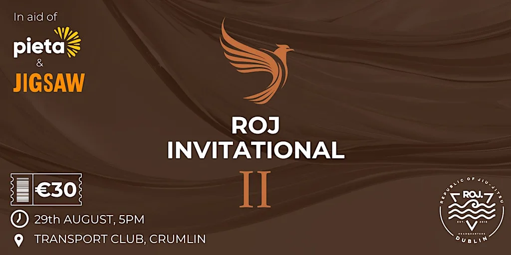 ROJ Invitational II – Fundraiser in aid of Pieta House and Jigsaw at The Transport Club