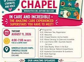 In Care and Incredible - bookings closed