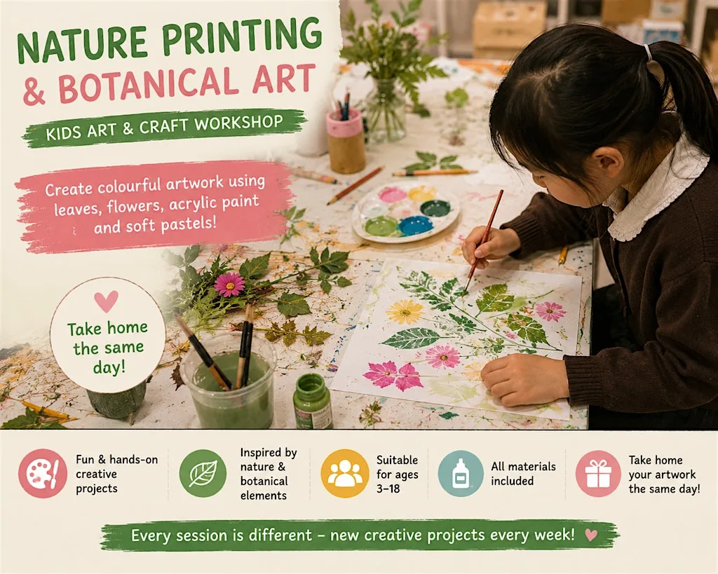 Kids Art & Craft Workshop in Glasgow | Painting, Printmaking & Craft at O&E ART CRAFT STUDIO