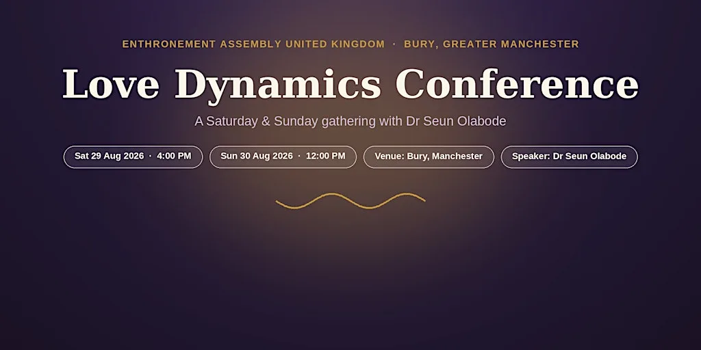 LOVE DYNAMICS CONFERENCE at Topley House