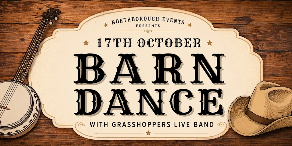 Traditional Barn Dance with The Grasshoppers Live Band at Northborough Village Hall