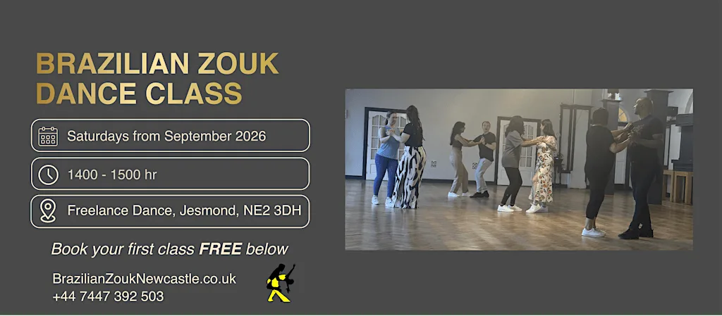 ***FREE*** Brazilian Zouk Dance Class Taster at Freelance Dance