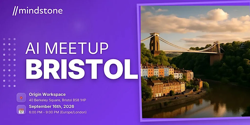Mindstone Bristol September AI Meetup at Origin Workspace