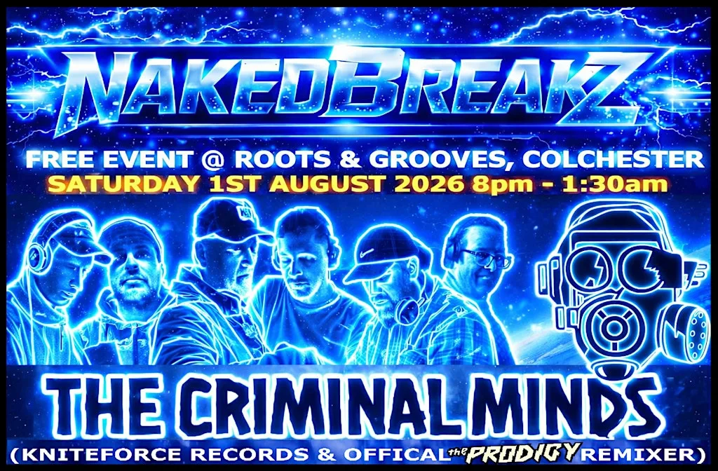 NakedBreakZ Part 2 - with rave history legend 'The Criminal Minds'