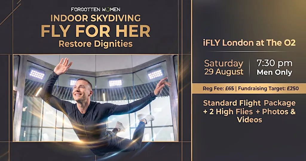 Indoor Skydiving: Fly For Her – Men Only (iFLY London at The O2)