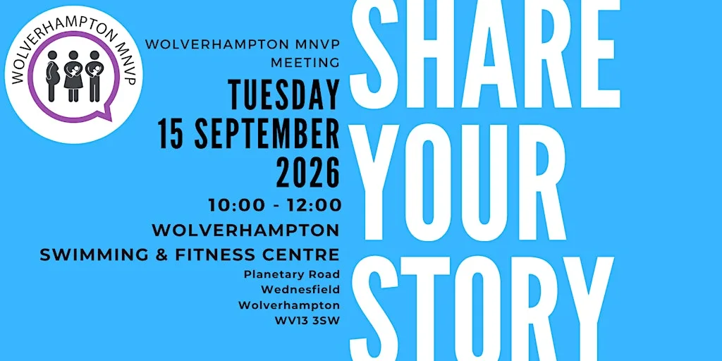 Wolverhampton Maternity & Neonatal Voices Partnership Meeting at Wolverhampton Swimming & Fitness Centre