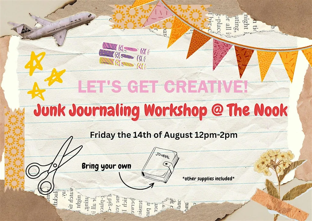 Craft Club- Junk Journaling at The Nook Aberdeen