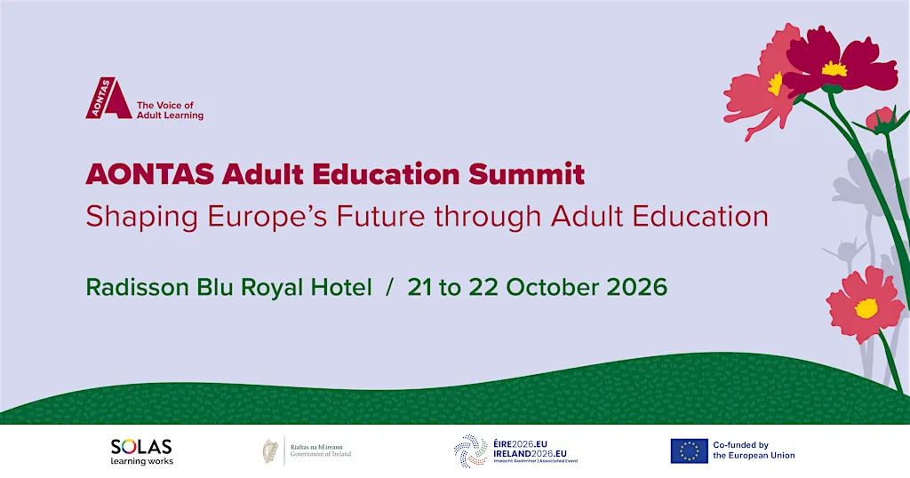 The AONTAS Adult Education Summit 2026