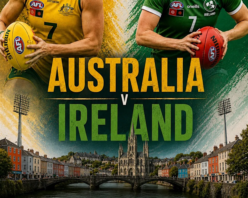 AFL Europe Women's Test Match | IRELAND v AUSTRALIA at Virgin Media Park