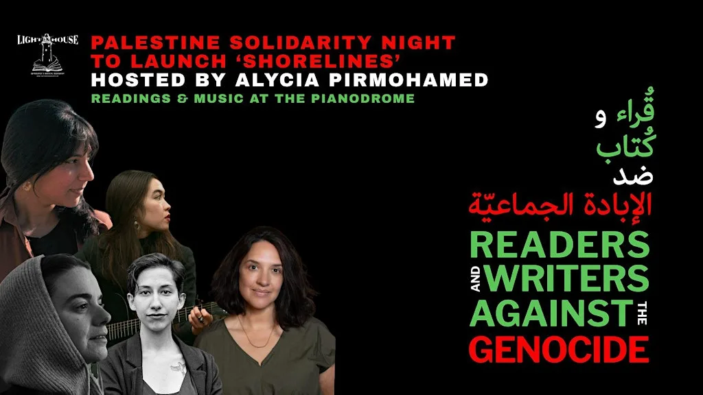Shorelines x Readers & Writers Against Genocide