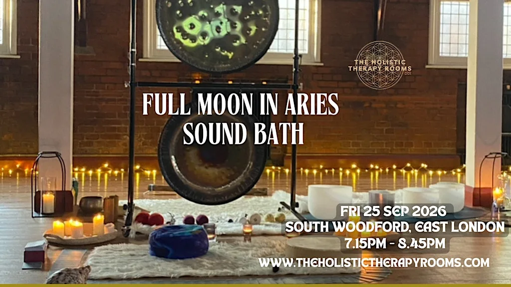 Full Moon in Aries Sound Bath - The Harvest Moon